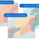 Sample interface showing how AIP solutions use wildfire data to plan resilient, risk-based investment strategies.